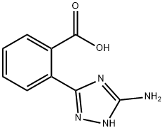 2-(5-Amino-1H-1,2,4-triazol-3-yl)benzoic acid Struktur