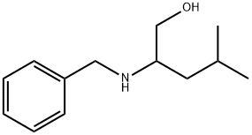 2-(Benzylamino)-4-methylpentan-1-ol Struktur