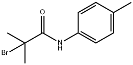 2-Bromo-2-methyl-N-(4-methylphenyl)propanamide Struktur