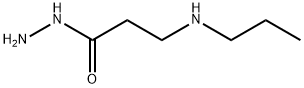 3-(PROPYLAMINO)PROPANOHYDRAZIDE Struktur