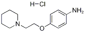 4-[2-(1-PIPERIDINYL)ETHOXY]ANILINE HYDROCHLORIDE Struktur