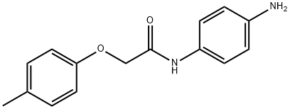 N-(4-Aminophenyl)-2-(4-methylphenoxy)acetamide Struktur