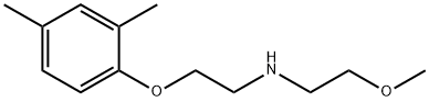 N-[2-(2,4-Dimethylphenoxy)ethyl]-N-(2-methoxyethyl)amine Struktur