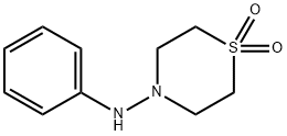 N-Phenylthiomorpholin-4-amine 1,1-dioxide Struktur