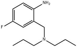 2-[(Dipropylamino)methyl]-4-fluoroaniline Struktur