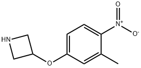 3-(3-Methyl-4-nitrophenoxy)azetidine Struktur