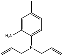 N~1~,N~1~-Diallyl-4-methyl-1,2-benzenediamine Struktur