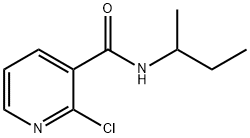 N-(sec-Butyl)-2-chloronicotinamide Struktur