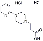 3-(4-Pyridin-2-yl-piperazin-1-yl)-propionic aciddihydrochloride Struktur