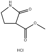 Methyl 2-oxopyrrolidine-3-carboxylate hydrochloride Struktur