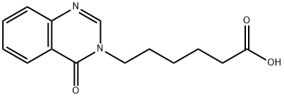 6-(4-Oxoquinazolin-3(4H)-yl)hexanoic acid Struktur