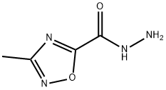 3-Methyl-1,2,4-oxadiazole-5-carbohydrazide Struktur