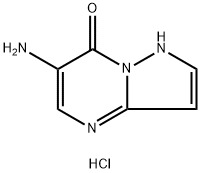 6-Aminopyrazolo[1,5-a]pyrimidin-7(1H)-one dihydrochloride Struktur