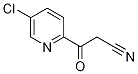 3-(5-Chloropyridin-2-yl)-3-oxopropanenitrile Struktur