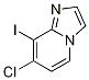 7-Chloro-8-iodoimidazo[1,2-a]pyridine Struktur