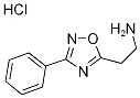 2-(3-Phenyl-[1,2,4]oxadiazol-5-yl)-ethylaminehydrochloride Struktur