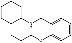 N-(2-Propoxybenzyl)cyclohexanamine Struktur