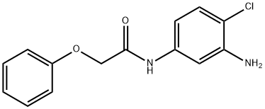 N-(3-Amino-4-chlorophenyl)-2-phenoxyacetamide Struktur