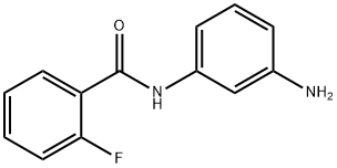 N-(3-Aminophenyl)-2-fluorobenzamide Struktur