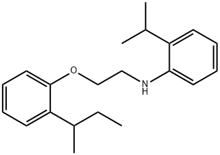 N-{2-[2-(sec-Butyl)phenoxy]ethyl}-2-isopropylaniline Struktur