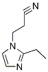 3-(2-ethyl-1H-imidazol-1-yl)propanenitrile Struktur