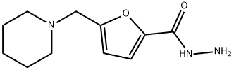 5-(piperidin-1-ylmethyl)-2-furohydrazide Struktur