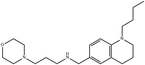 N-[(1-butyl-1,2,3,4-tetrahydroquinolin-6-yl)methyl]-3-morpholin-4-ylpropan-1-amine Struktur