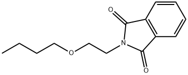 2-(2-butoxyethyl)-1H-isoindole-1,3(2H)-dione Struktur