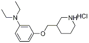 N,N-Diethyl-3-(3-piperidinylmethoxy)anilinehydrochloride Struktur