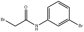 2-Bromo-N-(3-bromophenyl)acetamide Struktur