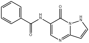 N-(7-Oxo-1,7-dihydropyrazolo[1,5-a]pyrimidin-6-yl) benzamide Struktur