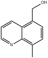 (8-Methylquinolin-5-yl)methanol Struktur