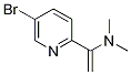 1-(5-Bromopyridin-2-yl)-N,N-dimethylethenamine Struktur