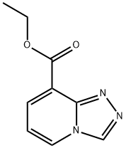 Ethyl [1,2,4]triazolo[4,3-a]pyridine-8-carboxylate Struktur