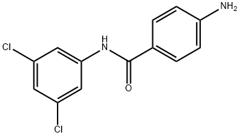 4-AMINO-N-(3,5-DICHLOROPHENYL)BENZAMIDE Struktur