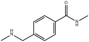 N-methyl-4-[(methylamino)methyl]benzamide Struktur