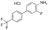 3-Fluoro-4'-(trifluoromethyl)[1,1'-biphenyl]-4-ylamine hydrochloride Struktur