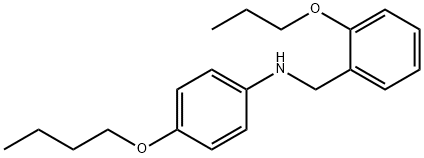 4-Butoxy-N-(2-propoxybenzyl)aniline Struktur