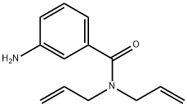 N,N-Diallyl-3-aminobenzamide Struktur