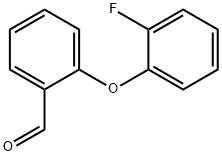 2-(2-fluorophenoxy)benzaldehyde Struktur