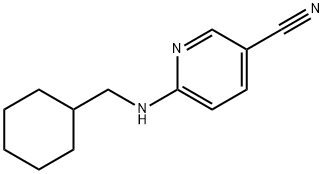 6-[cyclohexyl(methyl)amino]nicotinonitrile Struktur