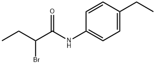 2-bromo-N-(4-ethylphenyl)butanamide Struktur