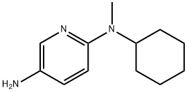 N2-Cyclohexyl-N2-methyl-2,5-pyridinediamine Struktur