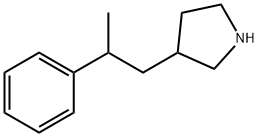 3-(2-Phenylpropyl)pyrrolidine Struktur