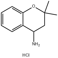 2,2-Dimethyl-chroman-4-ylamine hydrochloride Struktur