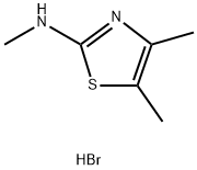 N,4,5-Trimethyl-1,3-thiazol-2-amine hydrobromide Struktur