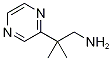 2-Methyl-2-(pyrazin-2-yl)propan-1-amine Struktur