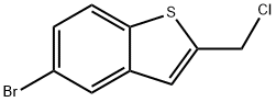 5-Bromo-2-chloromethyl-benzo[b]thiophene Struktur