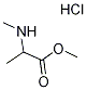 Methyl N-methylalaninate hydrochloride Struktur