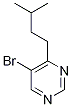 5-Bromo-4-isopentylpyrimidine Struktur